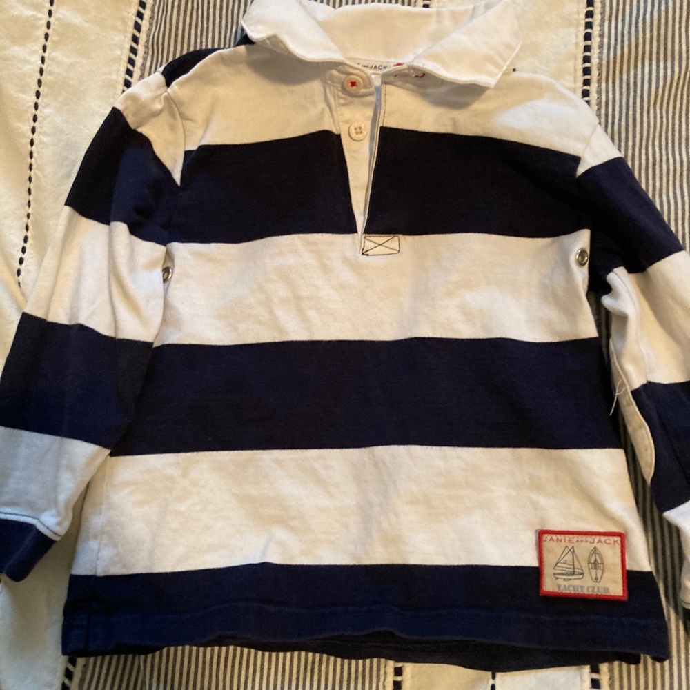 Janie and Jack Yacht Club Polo 3T Toddler boy